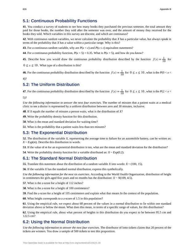 Introductory Statistics - New Page