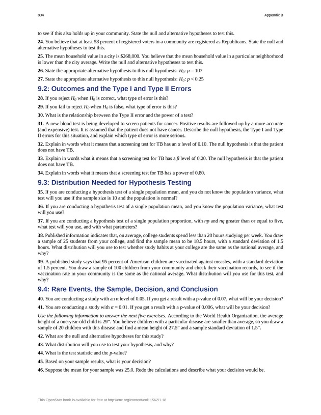 Introductory Statistics - New Page