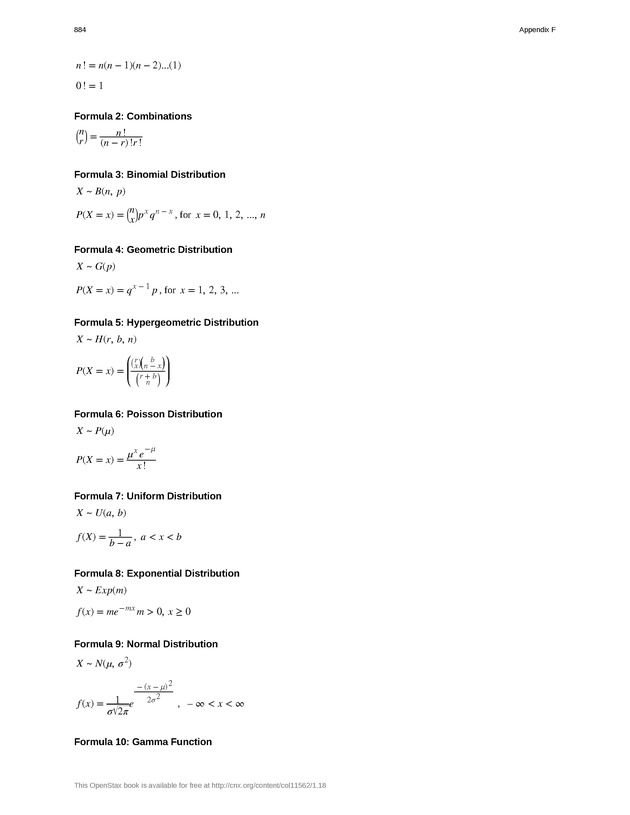 Introductory Statistics - New Page