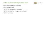 Chemistry 2 - Unit 16 - Electrochemistry - Slides