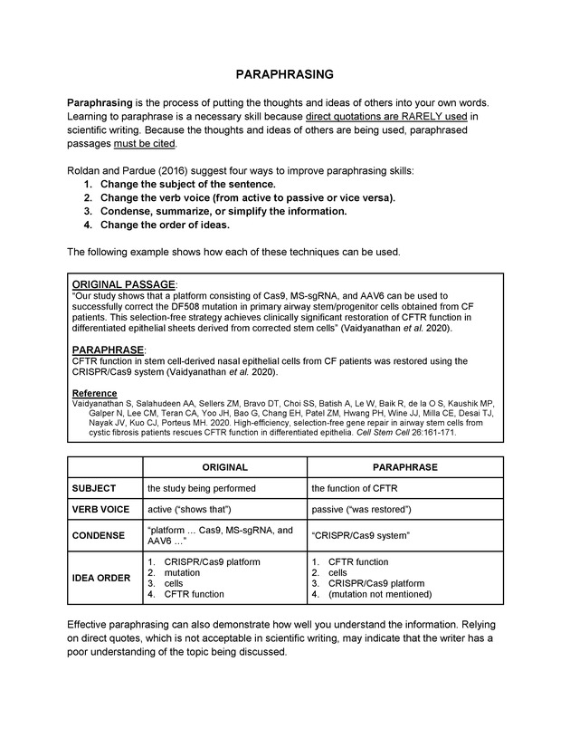 RCBC Writing in Biology OER - Page 50