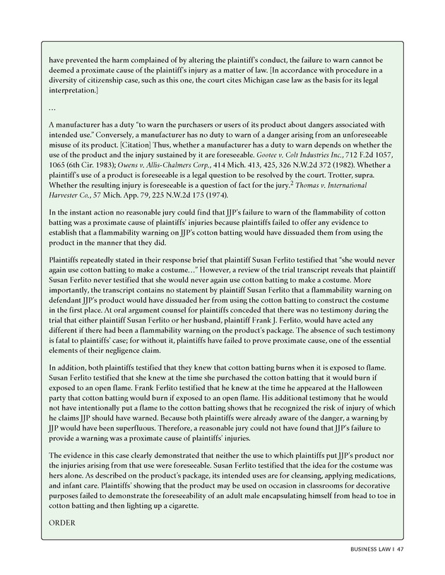 Business Law I - New Page
