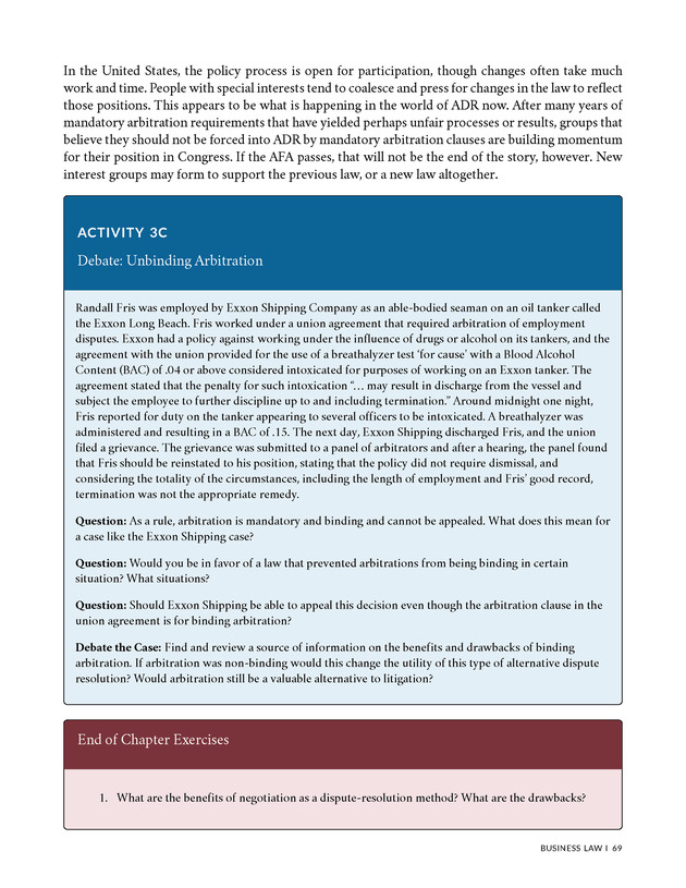 Business Law I - New Page