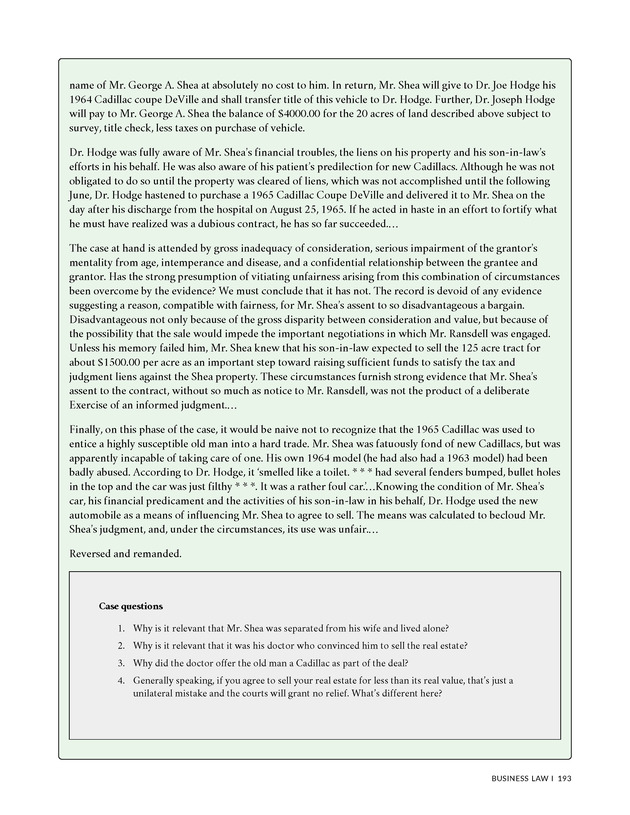Business Law I - New Page
