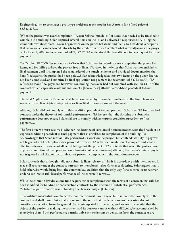 Business Law I - New Page