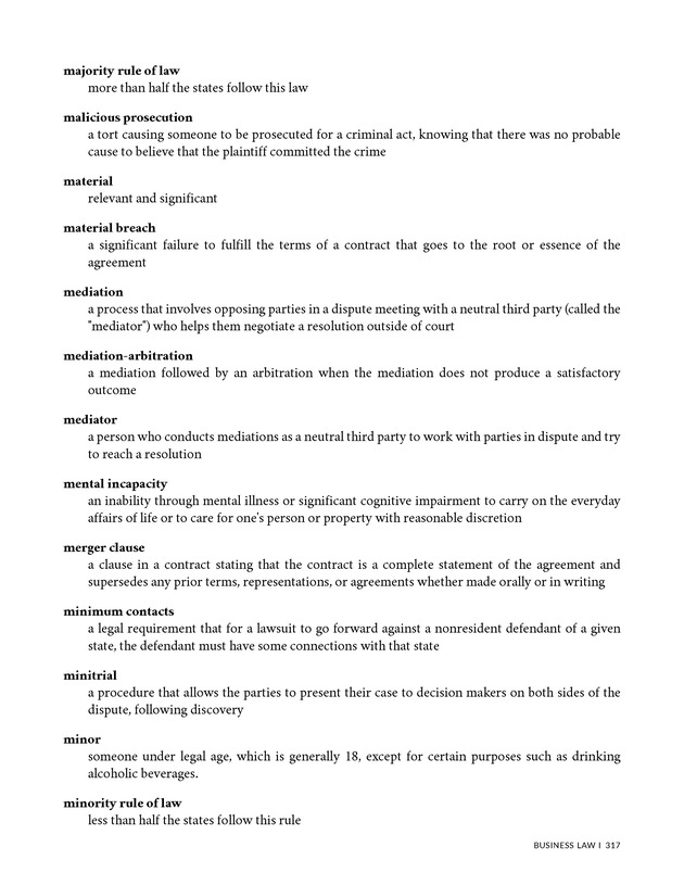 Business Law I - New Page