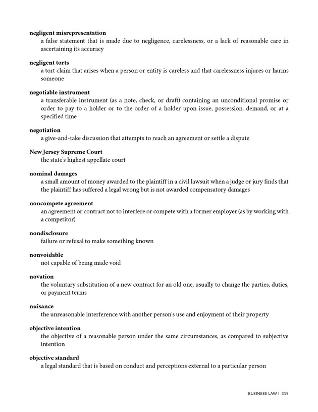 Business Law I - New Page