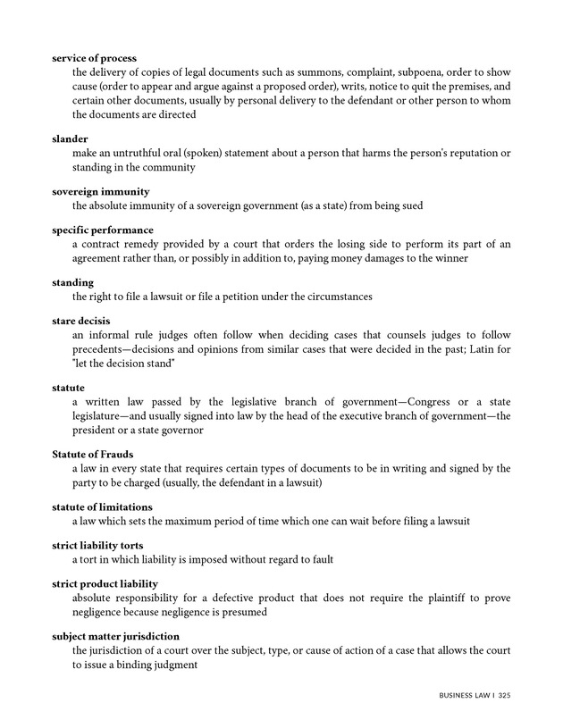 Business Law I - New Page