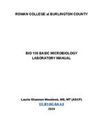 BIO 156 Basic Microbiology Laboratory Manual
