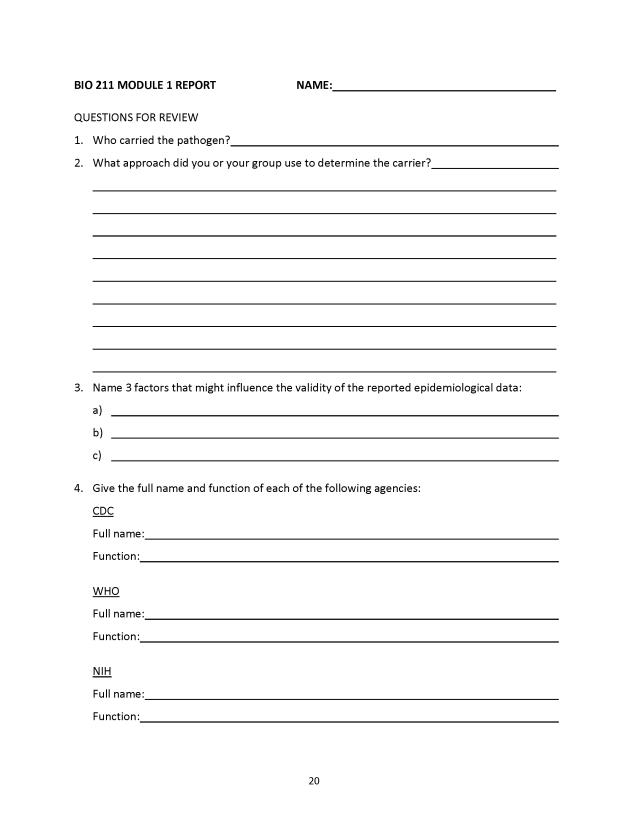 Microbiology Module 1: Introduction - New Page