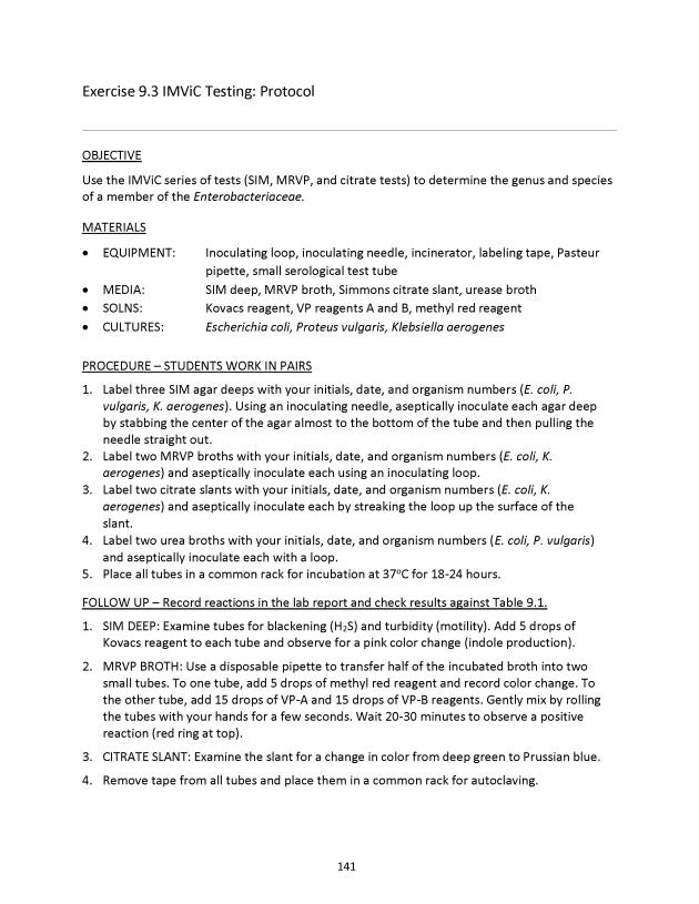 Microbiology Module 9: ID of Gram-Negative Bacilli - New Page
