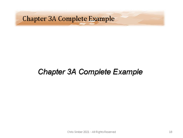Computer Programming Python Lecture - Complete Example (Ch. 3A) - Slide 18