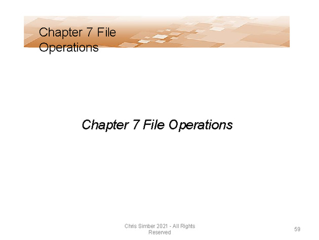 Computer Programming Python Lecture - Files Operations (Ch. 7) - Slide 108