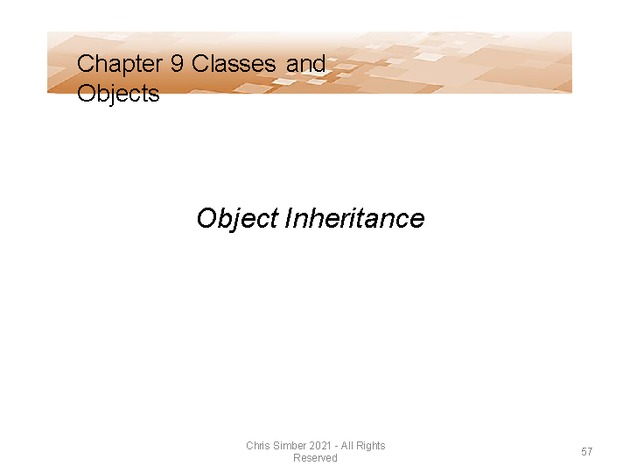 Computer Programming Python Lecture - Classes and Objects (Ch. 9) - Slide 57