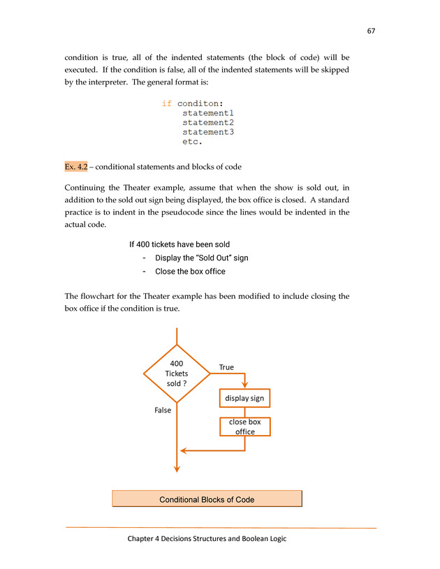 Computer Programming Python - Textbook - Page 67