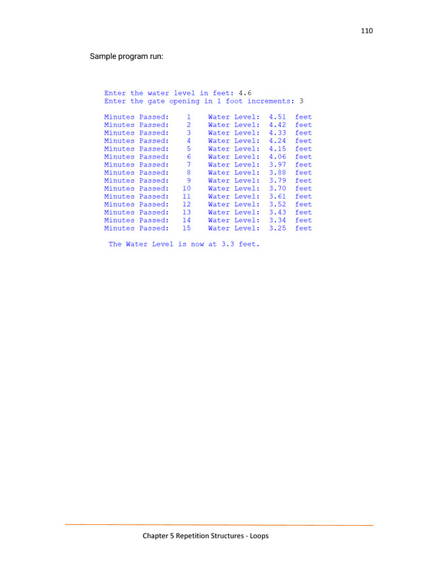 Computer Programming Python - Textbook - Page 110