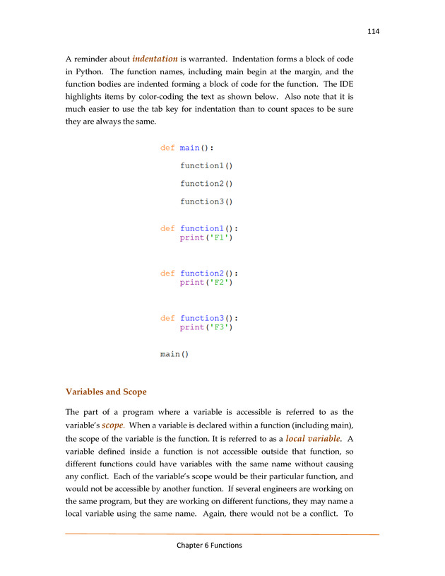 Computer Programming Python - Textbook - Page 114