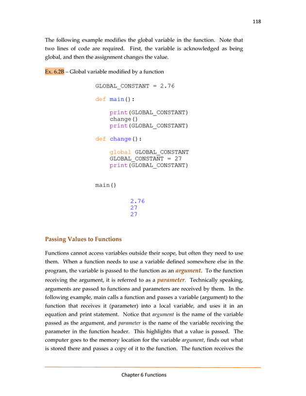 Computer Programming Python - Textbook - Page 118
