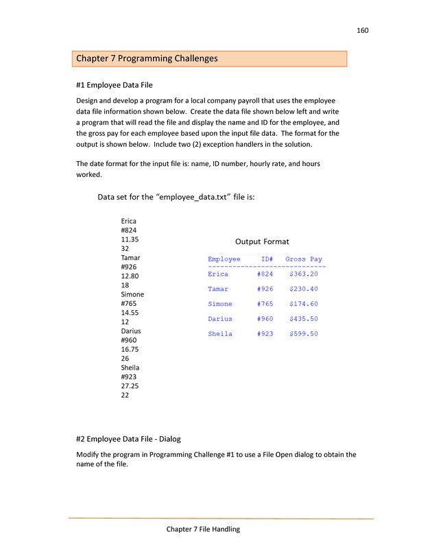 Computer Programming Python - Textbook - Page 160