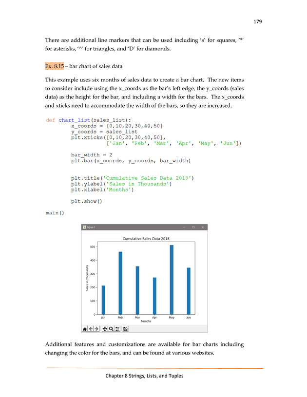 Computer Programming Python - Textbook - Page 179