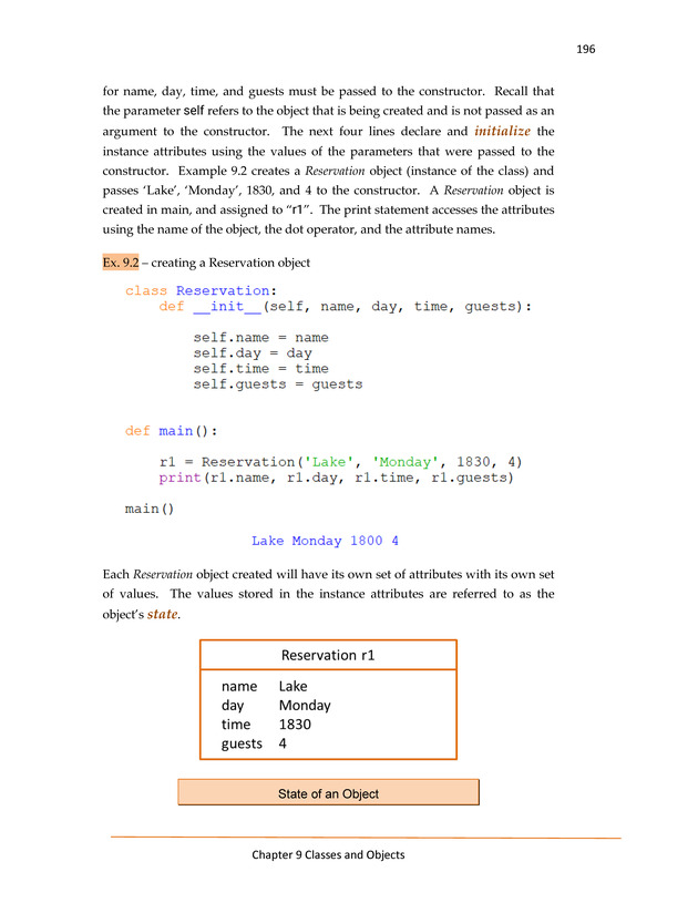 Computer Programming Python - Textbook - Page 196