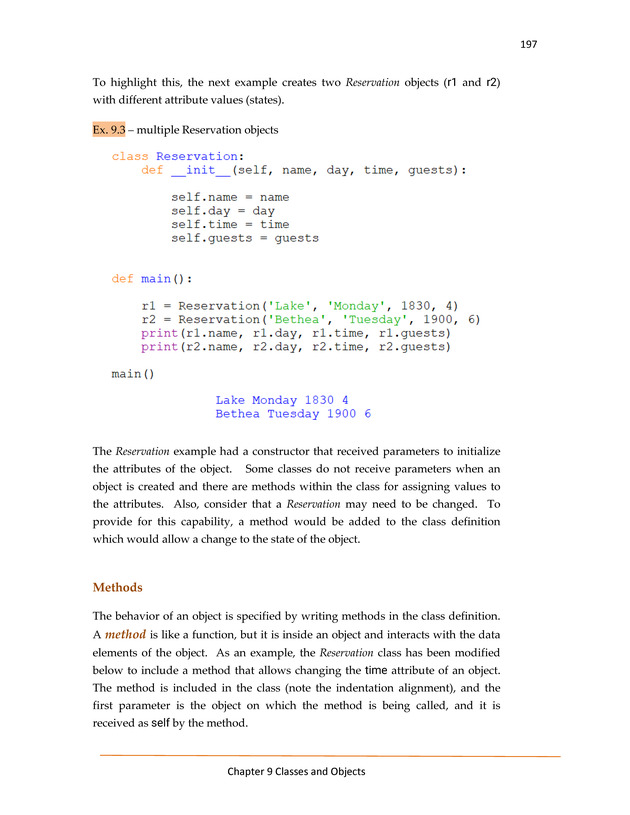 Computer Programming Python - Textbook - Page 197