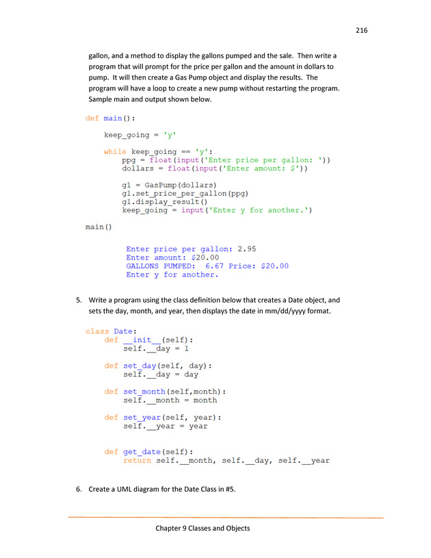 Computer Programming Python - Textbook - Page 216