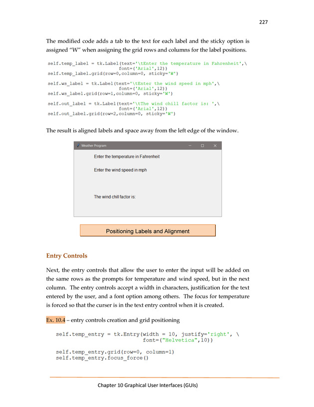 Computer Programming Python - Textbook - Page 227