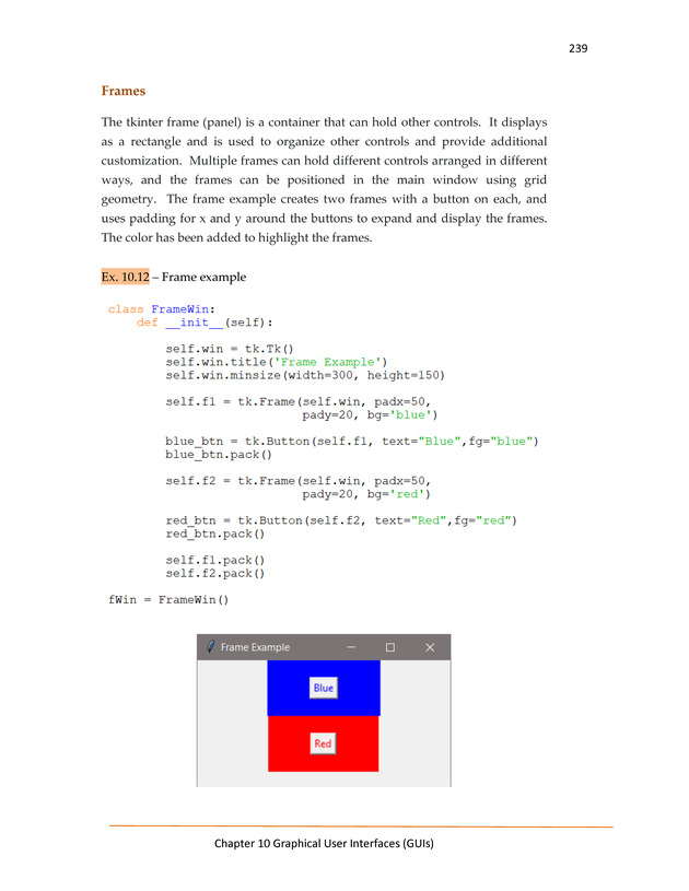 Computer Programming Python - Textbook - Page 239