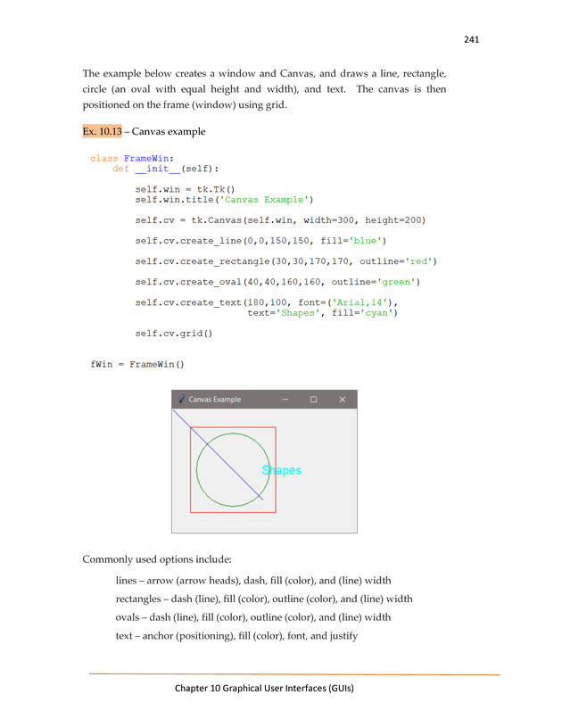 Computer Programming Python - Textbook - Page 241