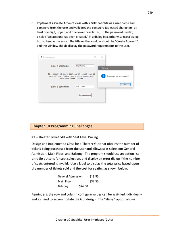 Computer Programming Python - Textbook - Page 249