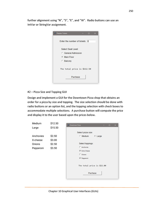Computer Programming Python - Textbook - Page 250