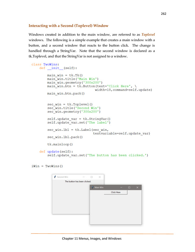 Computer Programming Python - Textbook - Page 262