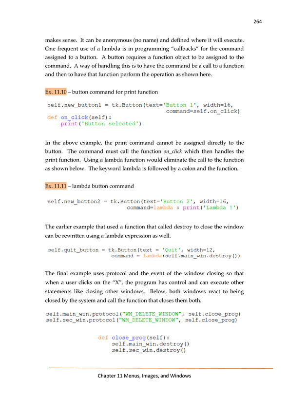 Computer Programming Python - Textbook - Page 264